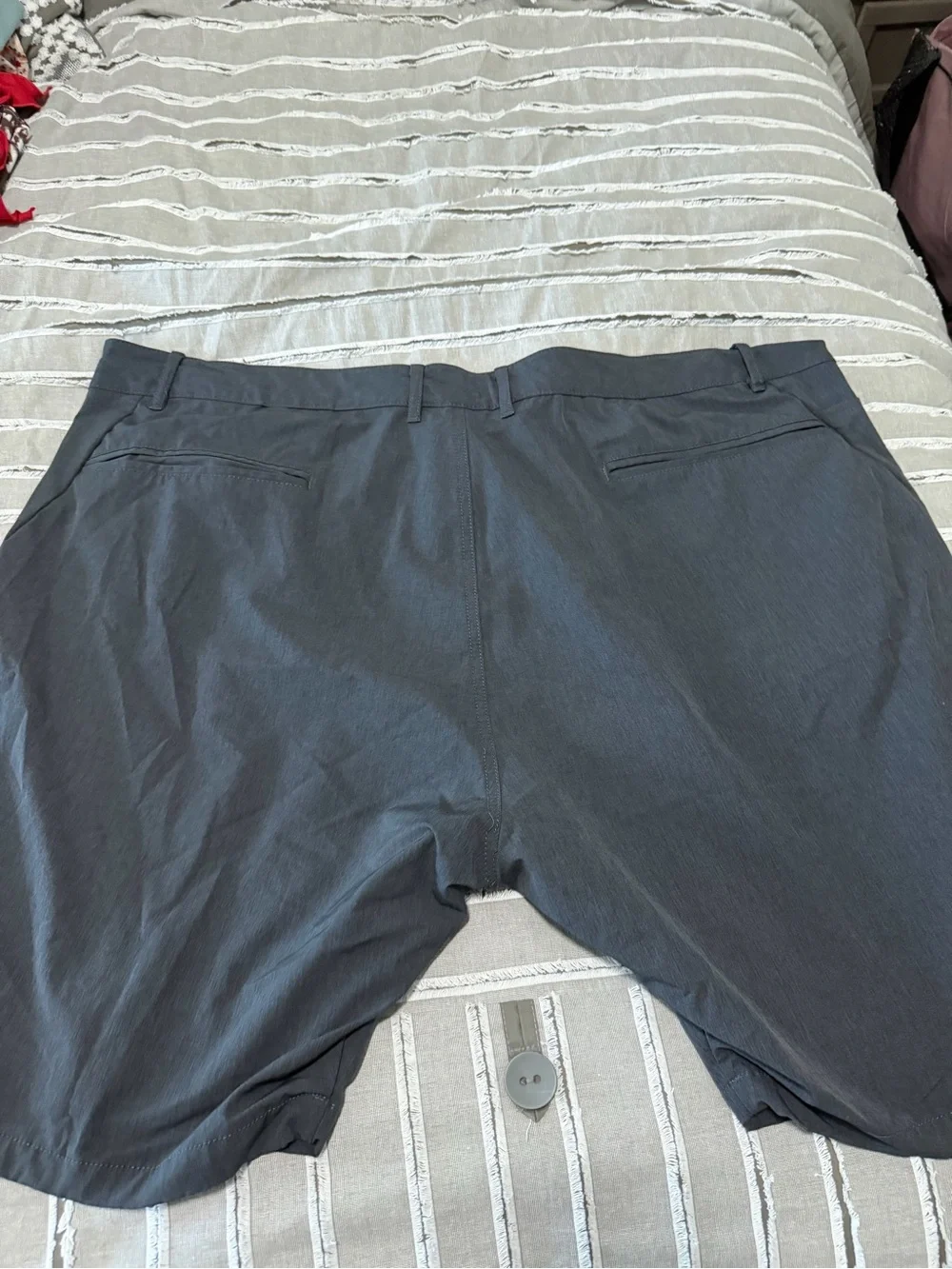 Kenneth Cole Gray Performance Hybrid Shorts